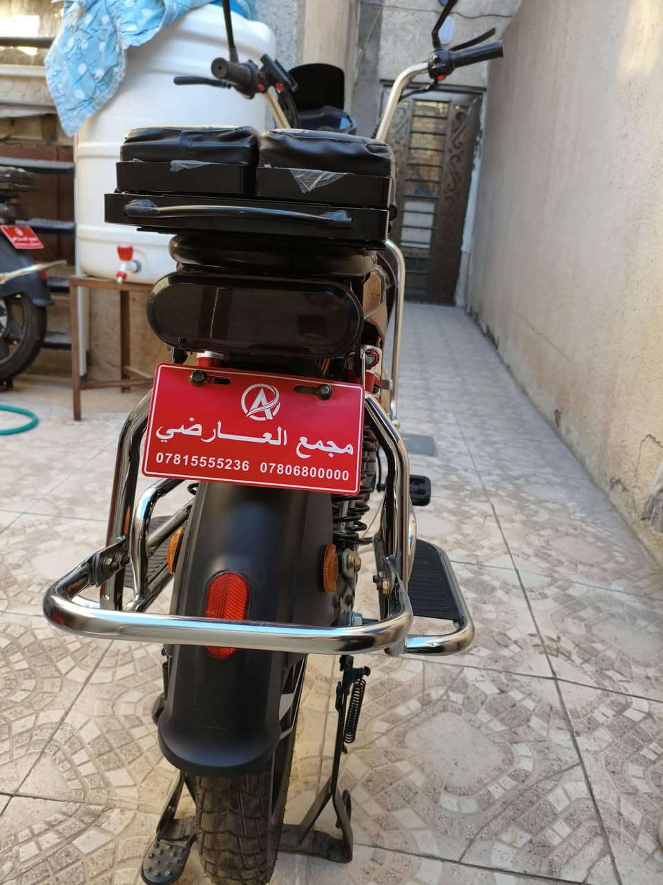 دراجه شحن اخت الجديدة الله شاهد ماطالعين بيه غير مرتين لو 3حده ساعه اقل يعني مو اكثر من6ك وتجون اشوفه بعينك اشون جديدة 
اسمه هايدي جديدة السعر 650وبيها مجال الرقم*********** مكان نجف حي العسكري
