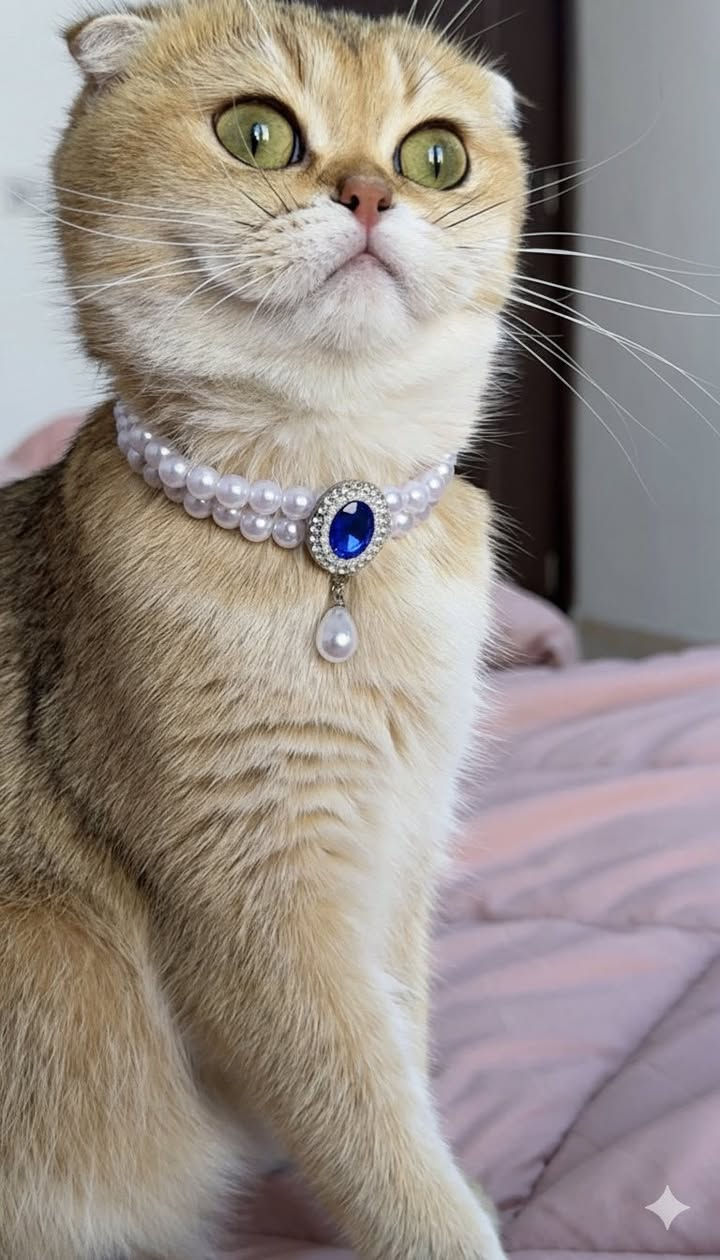 يتوفر قلادات قطط عمل يدوي
بجميع الالوان و القياسات للقطط
يتوفر خدمة توصيل 

الاسعار حسب القياسات واسعار مناسبة 
ماسنجر او واتساب 
***********
