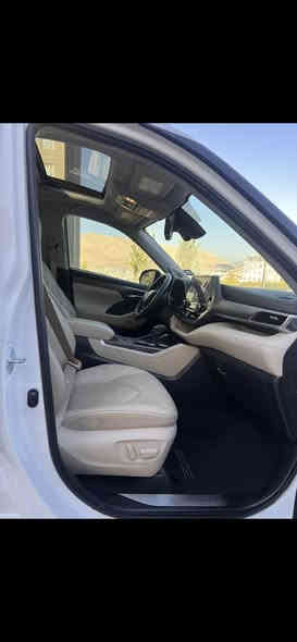 Toyota Highlander Limited 2023 / تويوتا هايلاندر
السيارة بانزين

السيارة موصفات فول الفول 1/1  

السيارة للبيع فقط 💯

السيارة تترقم شمالي دهوك ، أربيل ، سليمانية 

السعر : 275

شكل جديد

بجم و خلف السيارة كبس 💯 

الضرر : باب السايق و باب نفر تبديل وصبغ + بونيد و جاملغ امامي جهه السايق كلير امريكا + جاملغ خلفي يحتاج تعديل بارد  بسيط

إرباكات برده  فقط وراجع سيستم.

موصفات : 

سماعات JBL 
سلايت 
 كشنات 5 مقعد + 2 خلفي المرغوب 
7 راكب 
صندوق كهربائي 
فول رادارات  
كشنات جلد كهربائيه
كشنات تدفئه وتبريد   
شحن وايرليس 
بردات جانبيه  
رمال وثلج 
اوتو هولد 
هاندبريك بصمه
وضعيات القياده 
ايكو 
نورمال
سبورت
 نظام نزول منحدرات 
 بعد بيها موصفات اكثر و اكثر 

حجم المحرك 4 سلندر توربو Turbo

كير و محرك بشرط بدون اذنه خلل وحجر كزوز بلادي بشرط 💯💯

السعر : 275

مكان السيارة دهوك

 ***********  / كورك / واتساب
