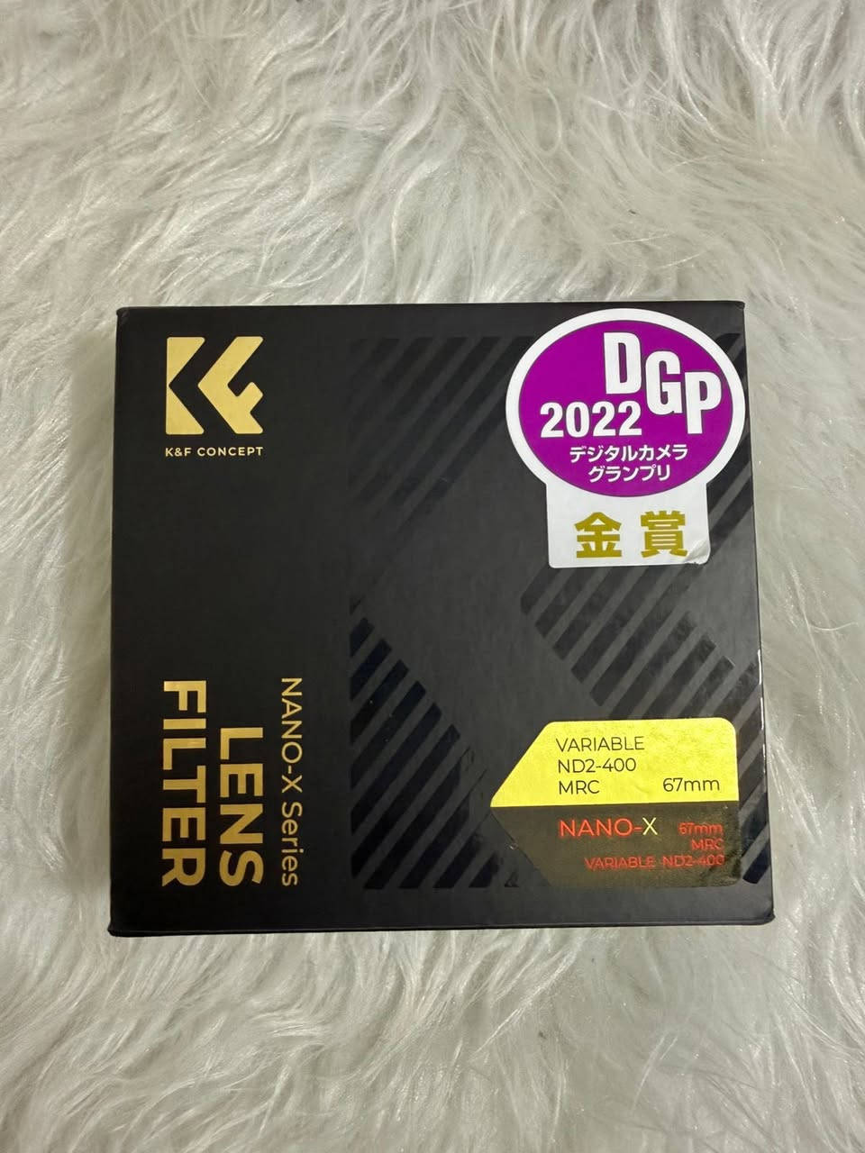 � فلتر عدسة تصوير K&F Concept أصلي للبيع
فلتر K&F Concept Nano-X Variable ND

الموديل: ND2 – ND400

المقاس: 67mm

✨ المميزات:

• فلتر ND متغيّر للتحكم بالإضاءة

• مناسب للتصوير والفيديو تحت الشمس

• طلاء Nano-X + MRC مقاوم للخدش والماء

• جودة عالية بدون تأثير على حدة الصورة

• فائز بجائزة DGP 2022 اليابانية


**إذا كنت صاحب هذا الإعلان وتريد حذفه لأي سبب، رجاءا أرسل رسالة إلى الدعم الفني**