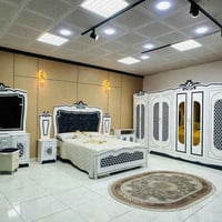 غرف نجارة عراقيه • ٩قطع • سرير ٢٠٠×١٦٠