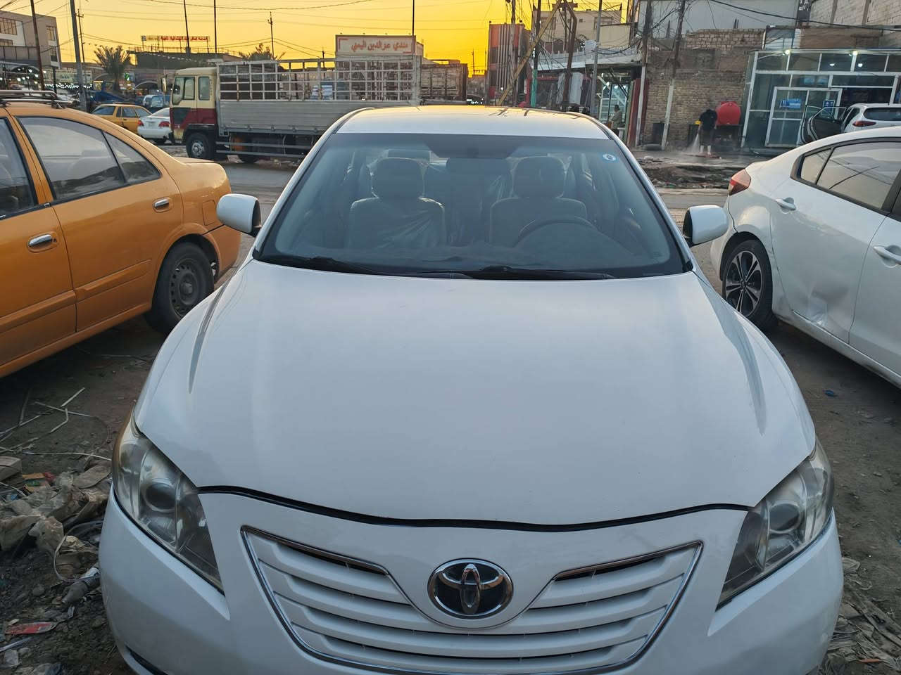 كامري 2007خليجي مكفوله عده بارد بالجاملغ الخلفي صغير وصبغ دعاميات ماشيه 260  ألف بسمي رقم بغداد تحويل مباشر *********** مكانه بالنجف السعر 108 مجال قليل
