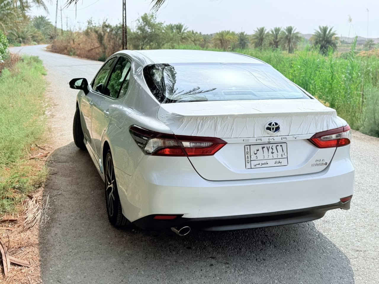 كامري خليجي 2023 GLE
الضرر قطعتين خلفية جاملغ خلفي عكس السائق ونصف قبق الجنطة 
رقم بغداد 
العداد : 90000km
بيع او مراوس 
السعر : 21,500 $ 
 للأستفسار اكثر اتصل على الرقم ***********
