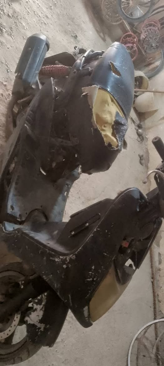 مرحبا شباب سلام عليكم 
دراجة نارية 140
نوع سكنس لون اسود 
ملاحضة ابيع كايمة 
125الف 
مكاني بغداد شعلة چكوك


**إذا كنت صاحب هذا الإعلان وتريد حذفه لأي سبب، رجاءا أرسل رسالة إلى الدعم الفني**