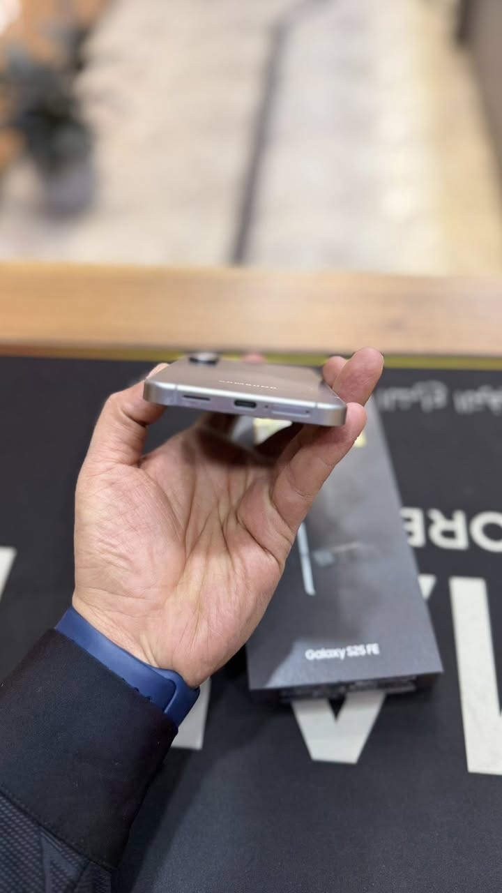 S25 FE
نظافة ١٠٠٪؜ 
فطر صغير بالضهر 
ضمان الوطني سنة كاملة
ملحقات كاملة 
السعر 🔥🔥🔥


**إذا كنت صاحب هذا الإعلان وتريد حذفه لأي سبب، رجاءا أرسل رسالة إلى الدعم الفني**