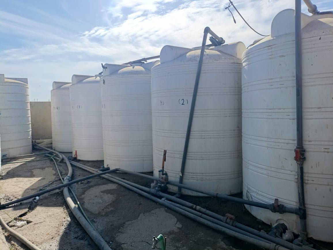 السلام عليكم
محطه 12متربلساعه للبيع

ماطورات لواره ايطالي عمودي 20حصان كذلك 2طرح ابو العشره فلاتر رمليه حجم 42عدد 4 

فلتر رملي حديد كبير مع ماطور طرح 20حصان وماطور غاطس 20حصان لتجهيز الماأ الخام من النهر وماطور تحميل 10حصان وماطور 4انج وماطور بنزين
خزانات ابو العشره عدد 6

مولده بيركنز متكامله من كلشي صار شهر من شدولها ممبرينات الاملاح 15

للامانه المحطه هاي باب رزق تريدها موقع تريد تشيلها وانا مكلف بلنشر فقط للاستفسار الاتصال بلرقم

***********

الموقع سماوه /قضاء الهلال
