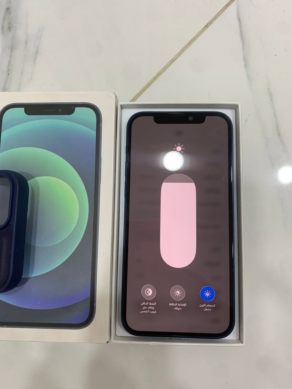 السلام عليكمiPhone 12عادي ذاكرة128 بطارية 🔋 82 الجهاز بحالة الوكالة وتر نموذج Mكامل ملحقاتة ممفتوح ابداً آخر تحديث جهاز راقي
العنوان بغداد الغزالية السعر على الخاص بسبب النفوس الضعيفة 
*********** متوفر واتساب
