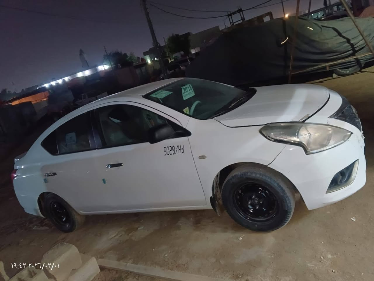 نيسان سني ٢٠١٨بليته زركه مكينه  كير حدادة 
جاملغ وبنيد بيها ضربه بجم 
حلوه سياره جاهزه كامره خلفيه سنتر لوك ع ريموت جنطه وكلشي العنوان البصرة الزبير مكلف بلنشر ***********
السعر ٧٤ وبيها مجال قليل سنويه ٢٠٢٧ 
مراوس ترهم
