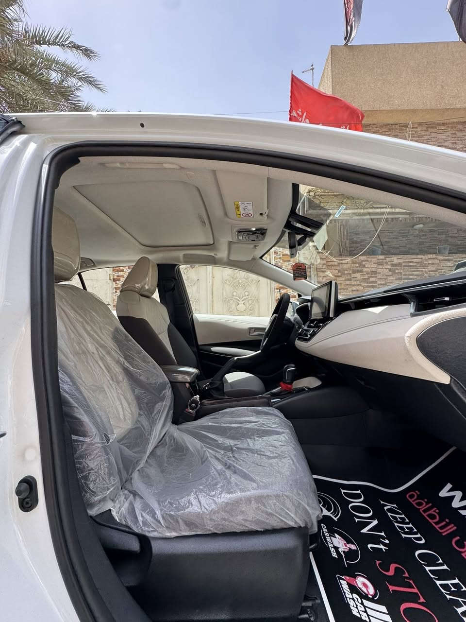 السلام عليكم
كورلا 2024 شركة SAS 
خليجي مكفولة من الضربة والصبغ والبارد والتبديل 
فول مواصفات 
ماشية 32 الف 
السيارة جديدة بمعنى الكلمة استخدامي الشخصي فقط
سبير منازل العدة ممستخدمة وبعدها بجيس الشركة على وضع الشركة
السعر 190
بيها مجال 
العنوان بغداد
الاستفسار ***********
