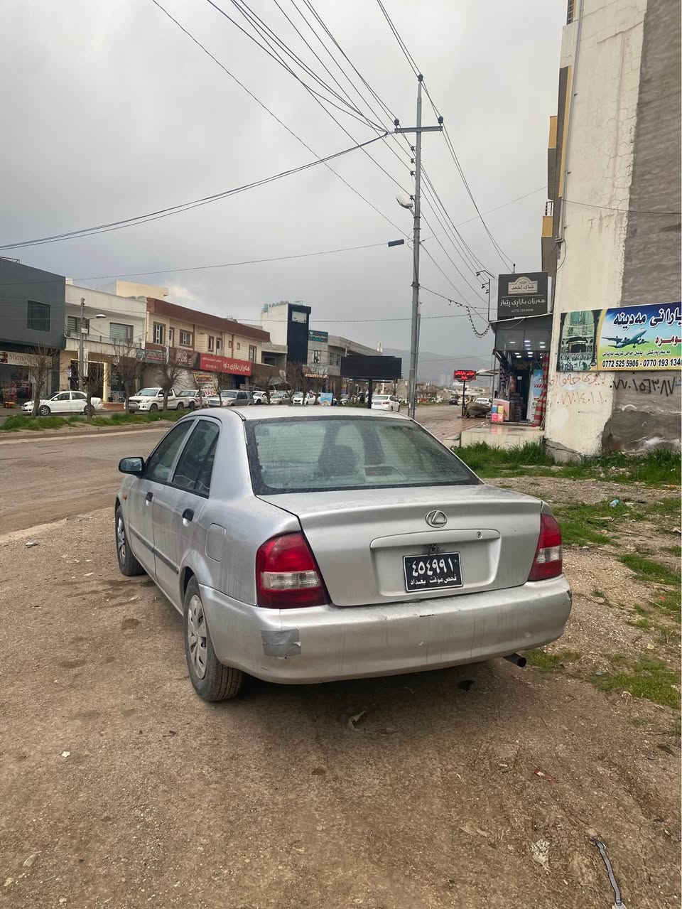 مازدا ئارم پلاستیک هەولێر بەشەرت گێر تۆماتیک بێ تەقەو رەقە قفل مەرکەزی چوار جام کارەبا پاتریو تایەی تازەیە پێشی قرچێکی هەیەو دواشی قرچێکی هەیە مەکینەی لە ساردیا دوکەل ئەکا وردە مەسروفی تیایە بەس سەیارەیەکی جایزە سعری ٣٥ گەلایە لە سلیمانیم *********** السليمانية, العراق
