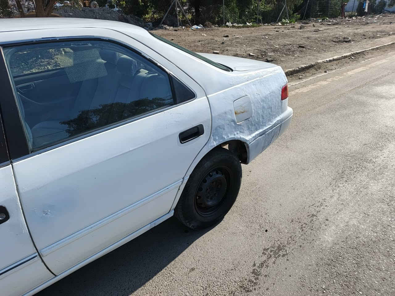 السلام عليكم كامري ٢٠٠١ رقم بغداد انكليزي سنويه لل ٢٠٣١ كير نضيف ومحرك لاتنقيص لاتبخير خير من الله داخله نضيف صدر نضيف  سياره مسمكرة كامله معتازه فقط صبغ عام حادث جاملغ خلفي ايسر حوض سليم لباقي طخطخات مابيه دواخل السعر ٥٧ ومجاله بسيط مكانه بغداد البياع 
***********
