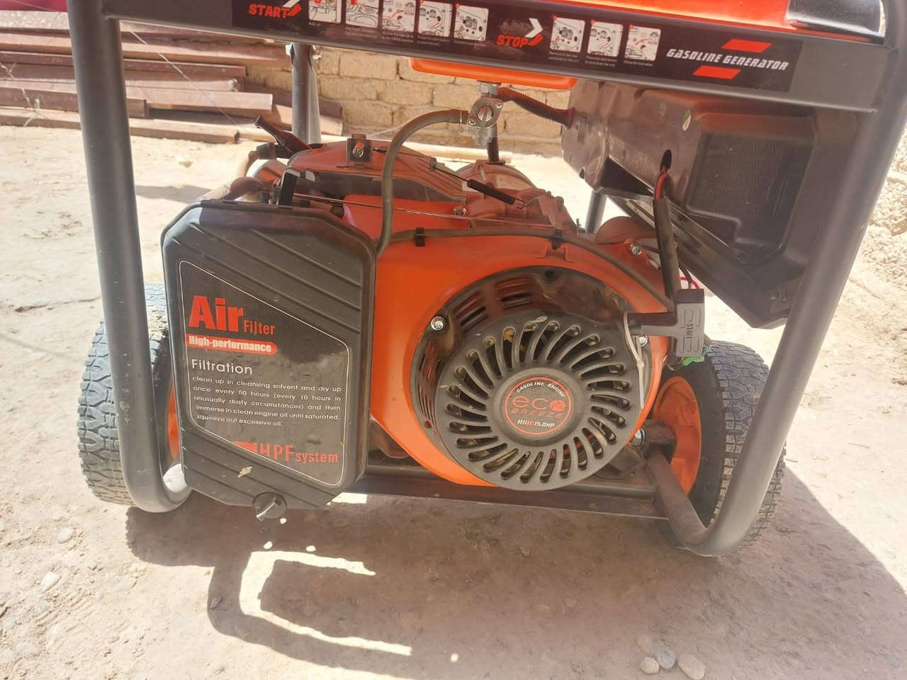 السلام عليكم مولده ايكو سلف 5.5 kVA بانزين 
استعمال اسبوع صافي 20 امبير


**إذا كنت صاحب هذا الإعلان وتريد حذفه لأي سبب، رجاءا أرسل رسالة إلى الدعم الفني**