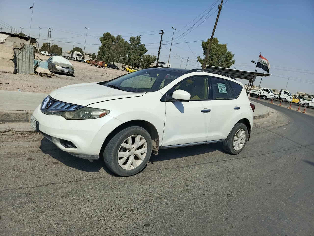 السلام عليكم للبيع نيسان مورانو٢٠١٢ سياره فول موصفات رقم كركوك الاماني السعر ٨٨ وبيها مجال العنوان موصل حي الزهراء رقم موبايل *********** بي واتساب
