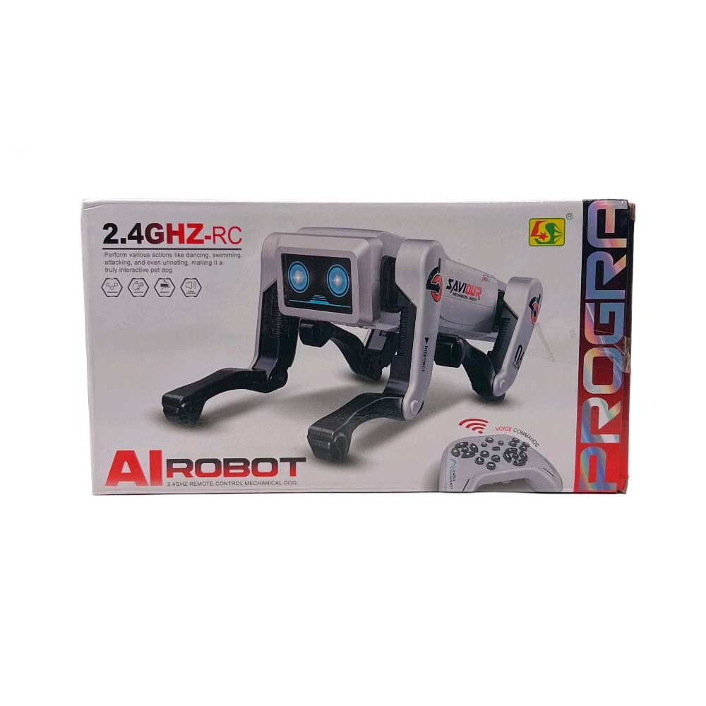 روبوت الكلب الذكي AI
روبوت تفاعلي ذكي مع حركات كثيرة 
متوفر توصيل لكل المحافظات
