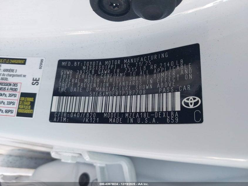 اعلان مزاد  غدا غدا غدا
فرص مناسبة جدا للشراء وهبوط في الاسعار
السيارة في امريكا
 كورلا 2026le 
السعر حسب المزاد (معروضه شراء مباشر 84  ورقه فقط)
تاريخ المزاد 2026/3/18, الاربعاء 
 #يمكن ادخالها بكتاب #الشهداء معفي من الگمرگ والرقم .
#او_شحنها_مرسين_تركيا 
#او_شحنها #إلى_الأمارات
#إقليم_كردستان 
#العقبة
#ام_قصر
#دبي
#تركيا
📍 العنوان : نينوى - ناحية القيارة  
بالقرب من السيطرة الشمالية   ومكتب سرحان للسيراميك 

الامين للمزادات الامريكية فرع جنوب الموصل                               

تتوفر كافة أنواع السيارات من أمريكا إلى العراق 
وماينشر هو نموذج واحد فقط 

وعبر منافذ الشحن المذكورة أعلاه في الدخول إلى العراق .
الأمين للمزادات الأمريكية📞 
اتصال 

:
☎️***********
☎️***********
☎️***********
