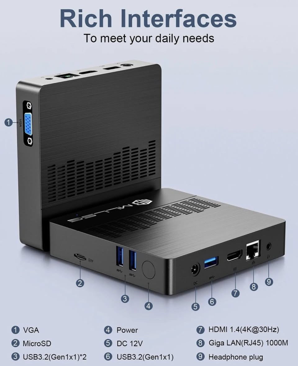 مني بيسي mini pc للبيع
السعر 130 الف


**إذا كنت صاحب هذا الإعلان وتريد حذفه لأي سبب، رجاءا أرسل رسالة إلى الدعم الفني**