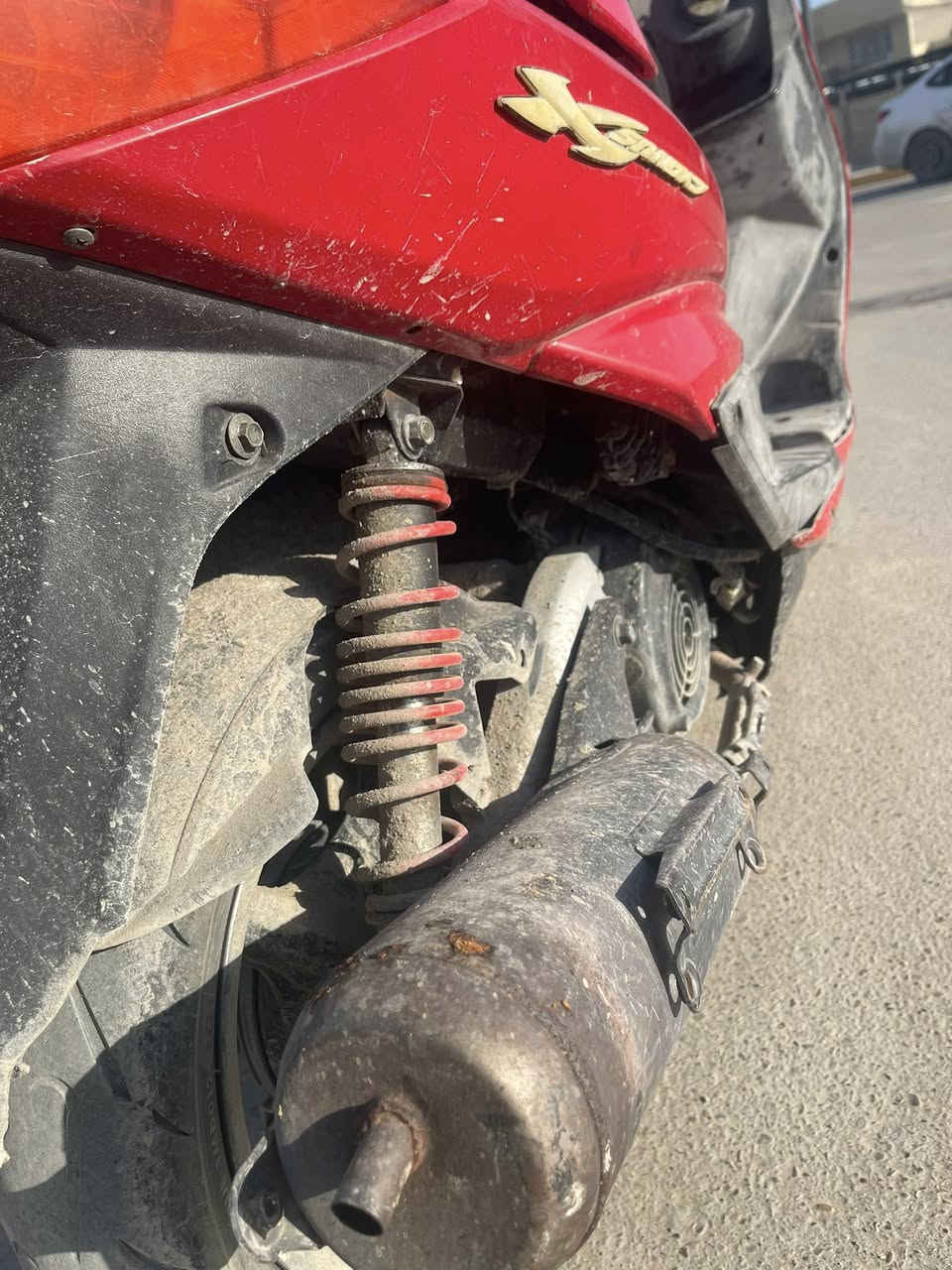 سلام عليكم 
سكنز فحل نوزل 
دراجه نص نكره شلعه ومعدل مكينه مكفوله 
كهربائيات شغاله 
مكان بلديات شارع الحشد 
سعر 550 
***********
