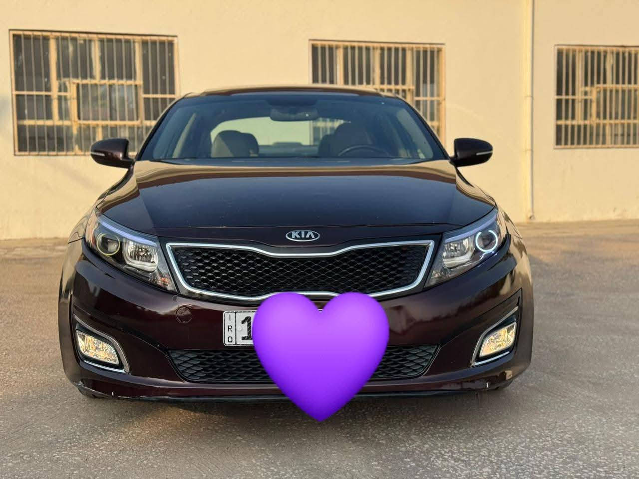 السلام عليكم كيا إوبتيما
بغداد _خصوصي  موديل  2014 وارد أمريكي السياره كفاله عامه كلين السياره مواصفات فول
مكينه وكير وحداديه خير من الله،، تبريد تدفئه شغال
السياره سنويه لل2030 مداور ثاني يوم
السعر ب125ورقه وبيه مجال حك الجيه 
مكان السيارة كربلاء
للآستفسار أكثر الاتصال بالرقم ***********
