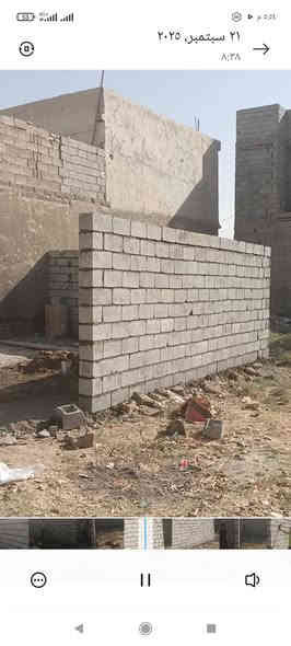 خلفة بناء متفرغ للعمل شغلي في مناطق متفرغة بديالى بنضام القطعي وليومية اتصل وتومر ***********يتوفر واتساب
