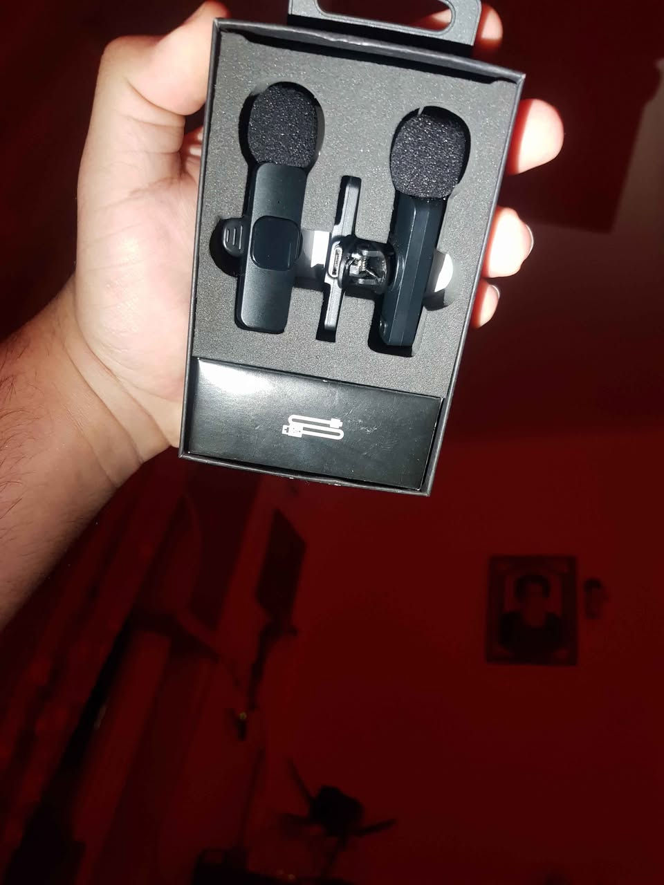 نك مايك مزدوج ثنائي للبيع ب 10 الف غير قابل للتفاوض بي مودين عازل للضجيج منفذ تايبسي ويشحن التلفون من خلاله 
مكاني بغداد البياع قرب تعاون هايبر ماركت بغداد, العراق


**إذا كنت صاحب هذا الإعلان وتريد حذفه لأي سبب، رجاءا أرسل رسالة إلى الدعم الفني**