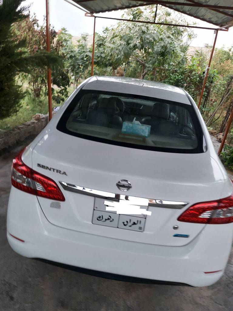 نيسان سينترا موديل 2016 خليجي محرك 16 بدون دعم وصبغ فقط شخطة بالدوسة عليها غرامة 550 الف المكان دهوك فايدة سعر 117 ومجال 
***********
