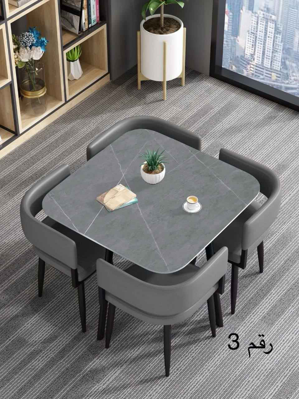 ميز طعام 4 كرسي سطح مرمر ارجل حديد كشنات جلد قياس 90 في 90 بغداد, العراق


**إذا كنت صاحب هذا الإعلان وتريد حذفه لأي سبب، رجاءا أرسل رسالة إلى الدعم الفني**