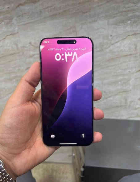 السلام عليكم ايفون 15 برو ماكس ((دبل سيمكارت)) نسخة ZA نظافة 100/100 بطارية 89🔋 كفالة عامة السعر 1175 وبي مجال عنوان نجف متواجد خاص إذا مو شراي لا تراسل فدوة لعيونك
***********
