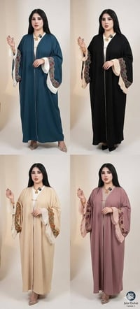 عباية • شغل يدوي راقي • فري سايز ٣٨-٤٨