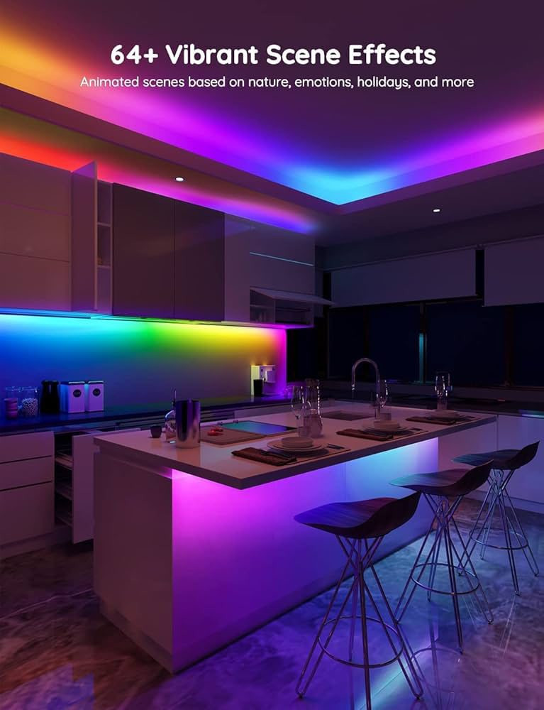 وصل الآن شريط الإضاءة الذكي الأقوى
Govee RGBIC Strip Light
 (بطول 5 و10 و20)أمتار! ✨
لماذا تختار هذا الموديل بالذات؟
🎨 تقنية RGBIC المتطورة: تعرض ألواناً متعددة ومختلفة في نفس الوقت على شريط واحد، وليس لوناً واحداً كالأشرطة التقليدية!
🎙️ تحكم صوتي كامل: متوافق مع Amazon Alexa و Google Assistant (شغّل الإضاءة بصوتك).
🎵 مزامنة الموسيقى: ميكروفون مدمج يجعل الإضاءة تتفاعل وتتراقص مع إيقاع الأغاني أو الألعاب.
📱 تطبيق Govee Home: أكثر من 64 وضعاً جاهزاً للمشاهد، وتأثيرات سينمائية تناسب الجيمنج، الأفلام، أو الاسترخاء.
🛡️ طبقة حماية سيليكون: مظهر فخم، متانة عالية، وحماية كاملة للمصابيح.


**إذا كنت صاحب هذا الإعلان وتريد حذفه لأي سبب، رجاءا أرسل رسالة إلى الدعم الفني**