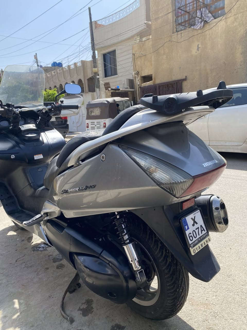 رمضان كريم دراجة سلفر ونج 400 دراجة حلوة و جاهزه مكينة ليرة لا ضربة ولا صبغ دراجة خير من الله مكاني بغداد الجديدة السعر 17 
الرقم ***********
