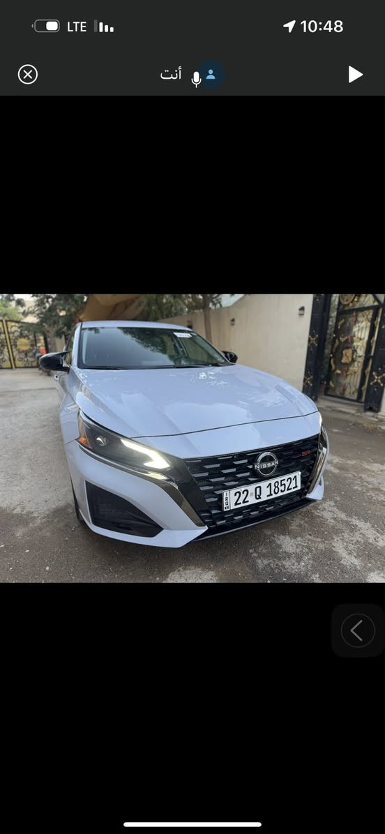 السلام عليكم
نيسان التما  2024  لون سموك 
مواصفات SR
تحديد مسار 
رادار امامي + خلفي
شفتات ستيرن
كشن جلد ومخمل مميز 
وباقي المواصفات المعروفه للSR
الحادث موضح بالصورة 
باقي السيارة كفاله 
والسيارة نظيفة كلش استخدام شخصي 
ماشيه 18 الف 
العنوان / بعقوبه - ديالى 
للاستفسار الاتصال على هذا الرقم بدون مراسله اتصال فقط رجاءا 
***********
