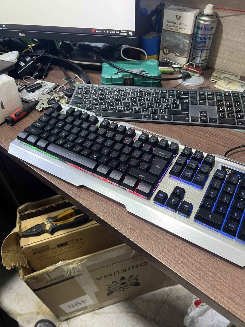 كيبورد غيمنك
20 مع التوصيل


**إذا كنت صاحب هذا الإعلان وتريد حذفه لأي سبب، رجاءا أرسل رسالة إلى الدعم الفني**