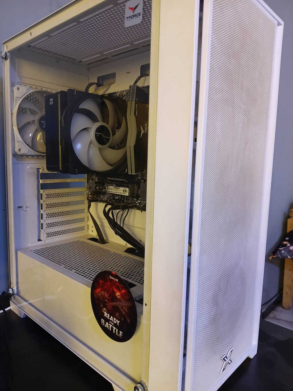 تجميعه بدون كارت
R5 5500

M.2 1t 

B450 k ll

16 ram 8x2 3600mt

مبرد هوائي 

بور سبلاي 650w bronze 

ملاحضه الكراتين كله موجوده

ب550 فقط كيس

شاشه Asus ips

حجم 24

100hz

ب90 الف 

يوبي اس اوفلاين 3000w من rising

ب80 الف
داخل بغداد فقط


**إذا كنت صاحب هذا الإعلان وتريد حذفه لأي سبب، رجاءا أرسل رسالة إلى الدعم الفني**