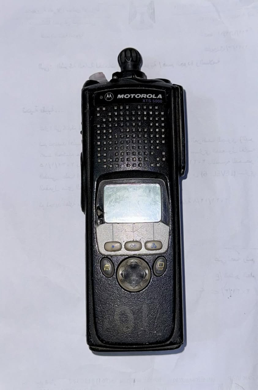 سعر بما يرضي الله
Motorola XTS 5000
Model: H18QDF9PW6AN
البطارية منتهية قاعدة الشحن و الشاحن موجودة  

* نسخة احترافية نادرة قابل للبرمجة
* يدعم ASTRO Digital / P25
* نسخة احترافية حكومية/مؤسسات
* يحتوي Flashport Features
* ليس نسخة اقتصادي


**إذا كنت صاحب هذا الإعلان وتريد حذفه لأي سبب، رجاءا أرسل رسالة إلى الدعم الفني**