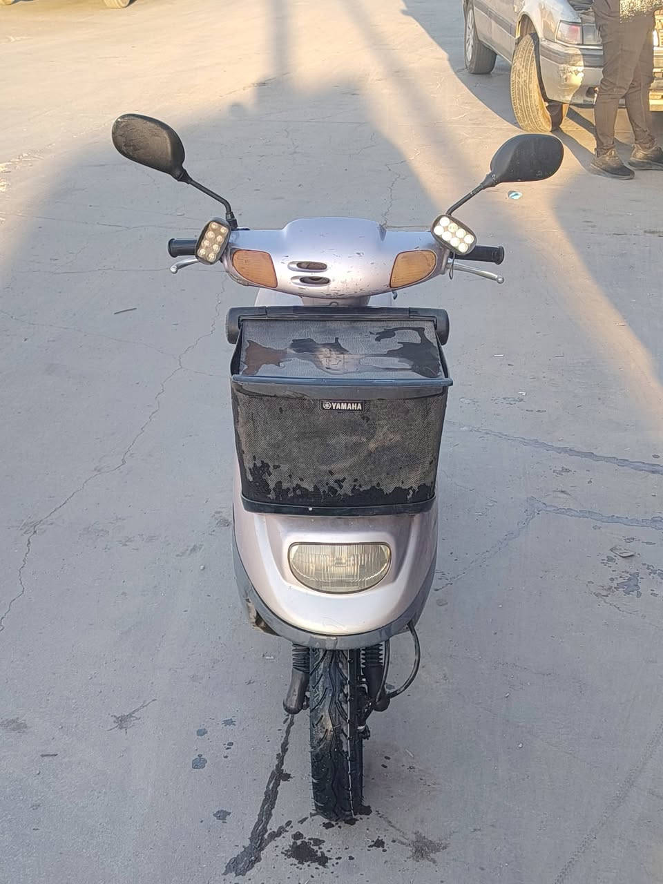 سلام عليكم ماطور ياماها للبيع شرط محرك ما مفتوح ماطور نظيييييف ( رمبا)  ***********
سعر 525 بي مجال قليل
