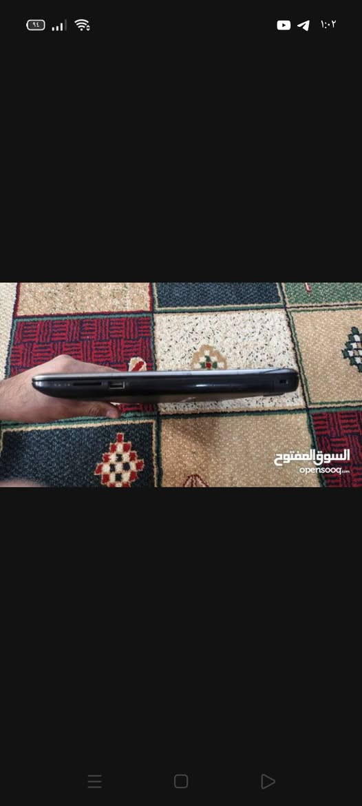 سلام عليكم حاسبه مواصفاته عاليه جدن ولحاسبه كامله ملحقاتها الشاحنه ولماوس بس البطاريه ميته بس تكتر تلعب بيها عل شاحنه سعرها 150


**إذا كنت صاحب هذا الإعلان وتريد حذفه لأي سبب، رجاءا أرسل رسالة إلى الدعم الفني**