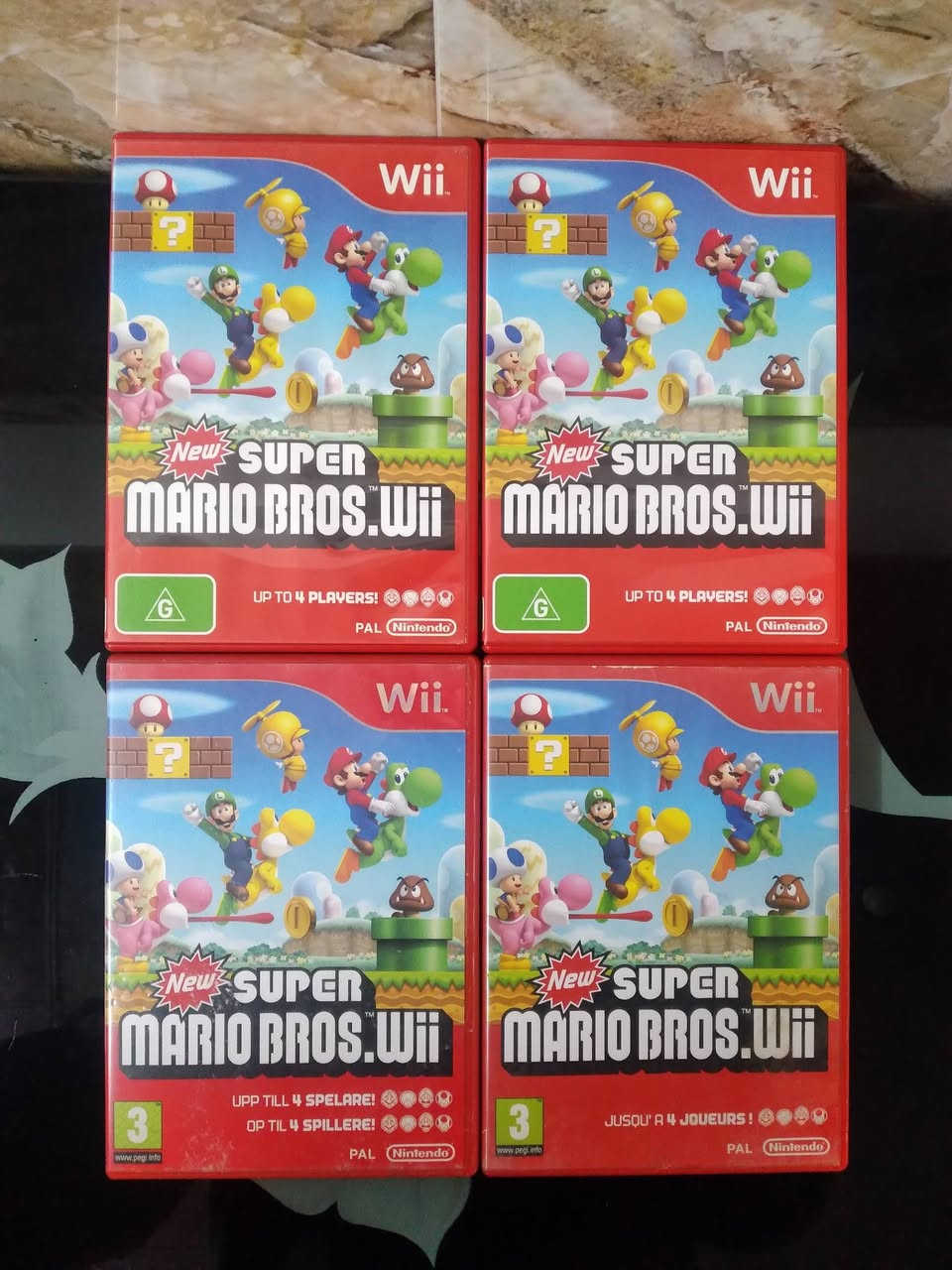 السلام عليكم 
مجموعة العاب wii nintendo ريجن اوربي PAL 
للبيع اي لعبه سعره


**إذا كنت صاحب هذا الإعلان وتريد حذفه لأي سبب، رجاءا أرسل رسالة إلى الدعم الفني**