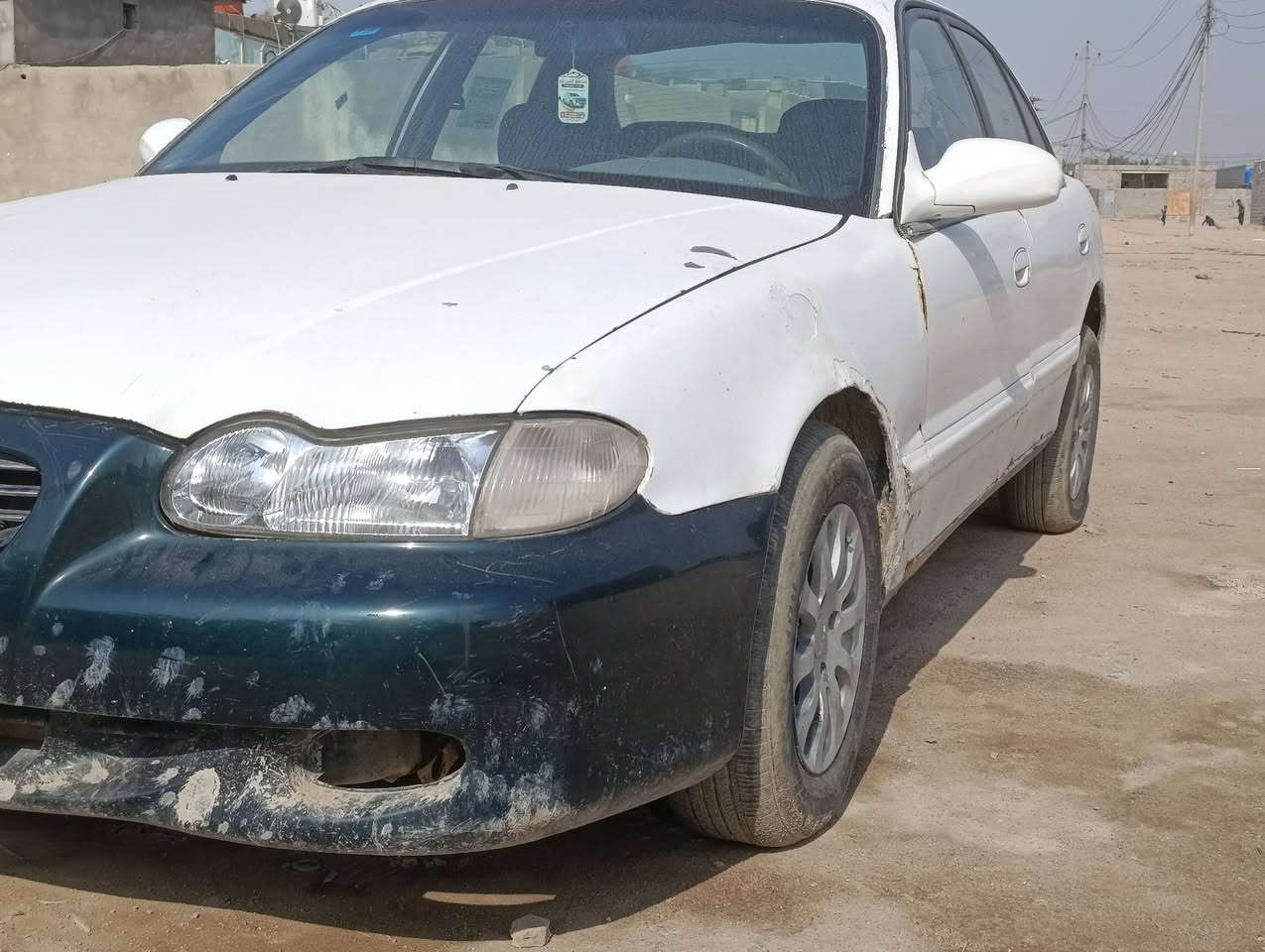 اسلام عليكم  سياره سوناتا موديل 1997 رقم جديد سنويه 2030 تنتهي  راعيهه موجود شوكت متريد يحول+ كير ومكينه جدد  بيهه شغلتين رماديهات مال باب السايق تعبانه   +برغي مال طبله 
سياره حلوه وجهازه  وين متريد اطلع بيهه  مكاني بصره زبير 
رقم التواصل ***********
السعر ٢٤ ورقه
