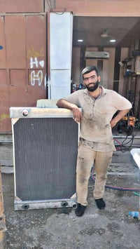 محل زياد راديترجي • تصليح راديتر • كركوك حي الصناعي