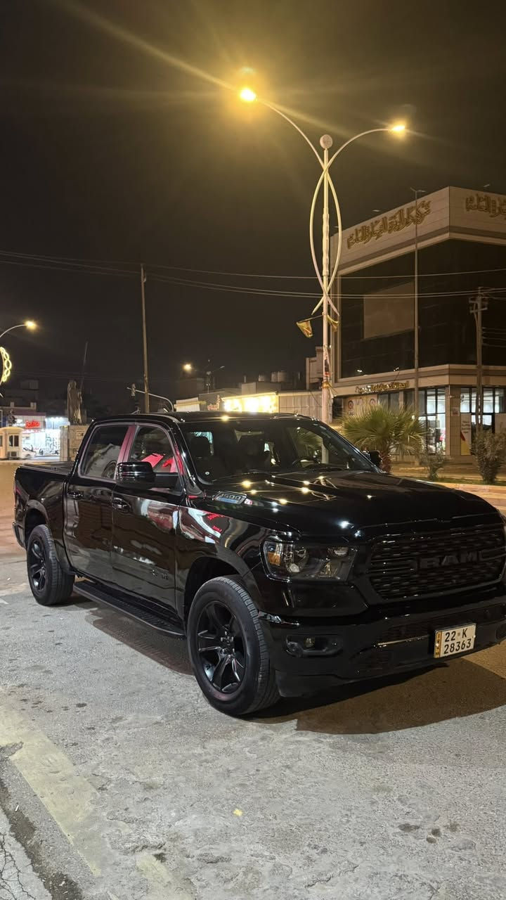 دوج رام بك هورن
موديل 2023
6 سلندر 3600 ايتورك
فور ويل 
شاشة كبيرة 
حساسات من كل الاتجاهات 
باب طويل 
بدي قصير 
ماشية 41 الف كيلومتر 
حادثها باب العبري الايرباك سليم 
السعر 290$
مكاني الناصرية 
للاستفسار ***********
