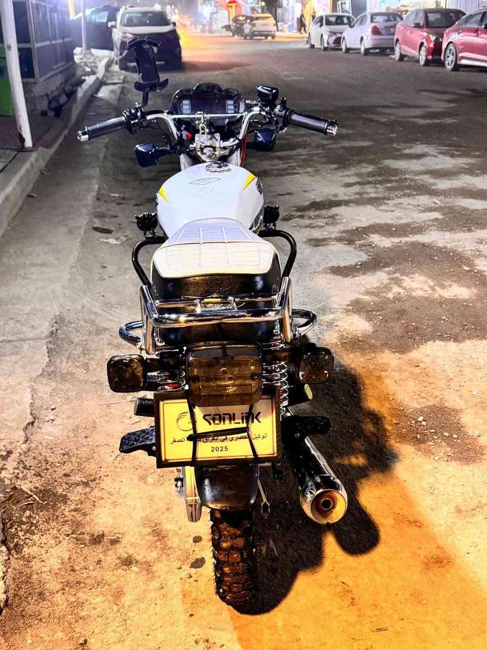 السلام عليكم
دراجه ايراني 5 كير موديل 2025  خير من الله محرك 200cc ماشيه 13 الف مهتم بيها كلش كل الف ابدل ام زويل اشتغلت بيها كم يوم دليفري و كالو اله مرقم ف اريد ابيعها الدراجه كلها شغاله مثل ما طلعت من المعرض كهربائيات شاشه لمس شغاله تكدر تربط بلوتوث اشاير شاد الها درع و لدات بوم 4 ستاند موبايل وشاحنات ثنين سويجات وبصمات ثنين مكينه كلش قويه وصلت سرعتها 130 تايرات جديده مسويها جوبلس مو جوب بكره رياضيه زنجيل جديد ذهبي ابو الربل اوراق كامله بأسمي من المعرضض

مكاني الاعظميه للاستفسار على الرقم 
***********
