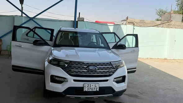 فورد اكسبلور لمتدد خليجي وكالة القاصد 
موديل 2023 
معروفة مواصفات اللمتدد 
محرك 2300 تيربو 
حساسات امامي خلفي 
كامره 360درجة
رادارات 360 درجة 
كشنات تدفئة وتبريد 
سلايت روف 
گير ماوس 
اوتو بريك 
مكفولة كفالة عامة 
رقم سليمانية 
بأسمي 
مكاني بعقوبة 
السعر 390 
***********
