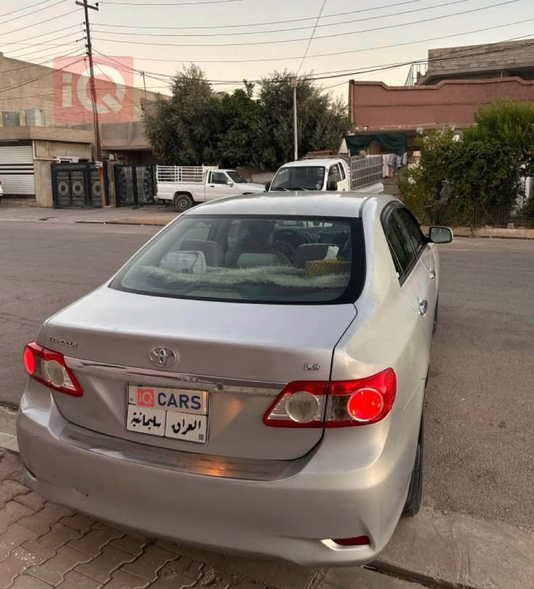سلام عليكم شباب، كورولا ٢٠١٢ وارد كندي للبيع او مروسه ، 
تفاصيلها:

 الموديل: ٢٠١٢

رقم سليمانية، السنوية  نافذة لغاية ٢٠٢٧ (التحويل والوكالة بشرط وفوراً).

المحرك: محرك كبير 1.8 (كير ومحرك بشرط النظافة والخير)

 المواصفات: تحكم ستيرن ، تثبيت سرعة (كروز كونترول)، تبريد ثلج وما شاء الله عليه، كشافات صدام.

 الأيرباك: الأيرباك ما طاق (سليم ١٠٠٪).

 الضرر والشرط: السيارة بيها ٣ قطع مبدلة ، وصدرها وبقيتها وجاهزيتها بشرط الفحص (السيارة مسكورة وجاهزة وما تحتاج أي مصروف). 

السيارة وياها دفتر البنزين مالتها جاهز.

 الماشية:   [20000km] المكان: كركوك

 السعر: [105]

 للتواصل والاستفسار: [***********] أو راسلني خاص. كركوك, العراق
