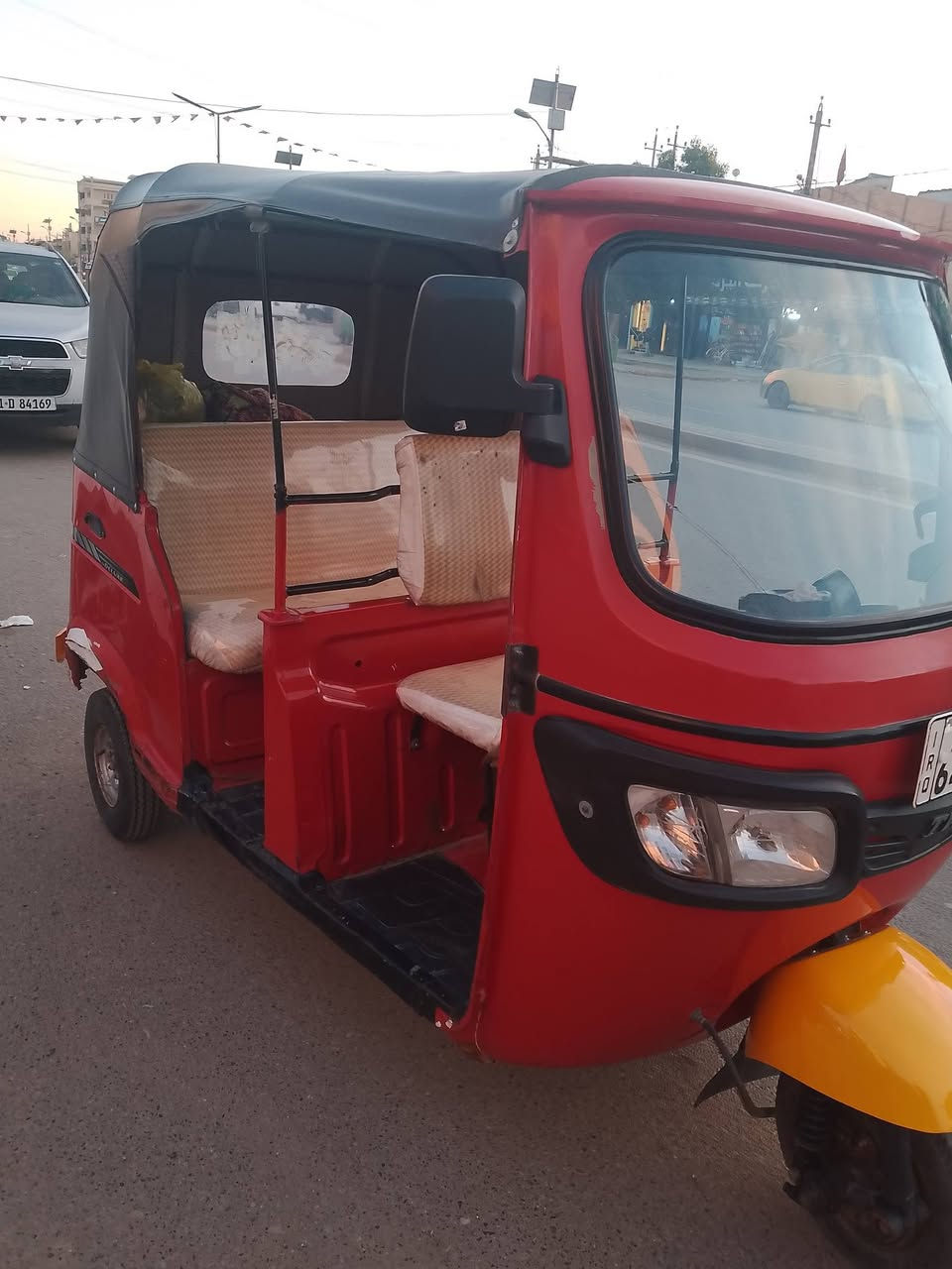 تكتك تي في اس  رقم بغداد باسمي  مكينه مكفوله  موديل 18 ب4  مكاني دوره ***********
