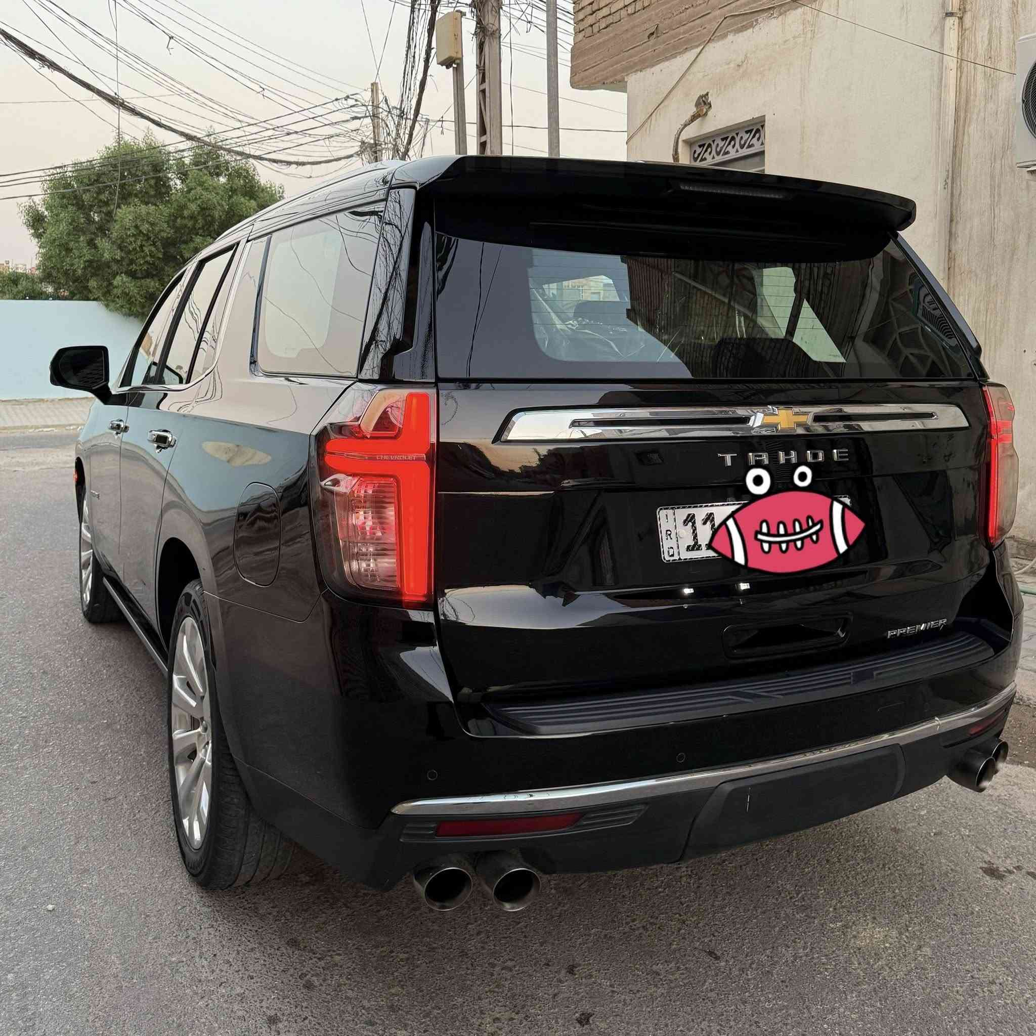 تاهو بريمير 2023 خليجي رقم بغداد
للبيع #تاهو خليجي بريمير فول 1/1 وكالة المنصور
ام الجگات والداتا شو والثلاجة والدوسات كهرباء كامرات 360
رقم بغداد بأسمي شخصياً
السيارة جديدة جداً على وضع الشركة ونايلون الشركة 
ماشية 70 

معروفة مواصفات ال #بريمير مايحتاج اذكرهن
يوجد pdr بسيط اسفل الباب 
مكاني بالنجف والسيارة بأسمي تحويل بنفس اليوم بأسمك
للأتصال :  ***********
