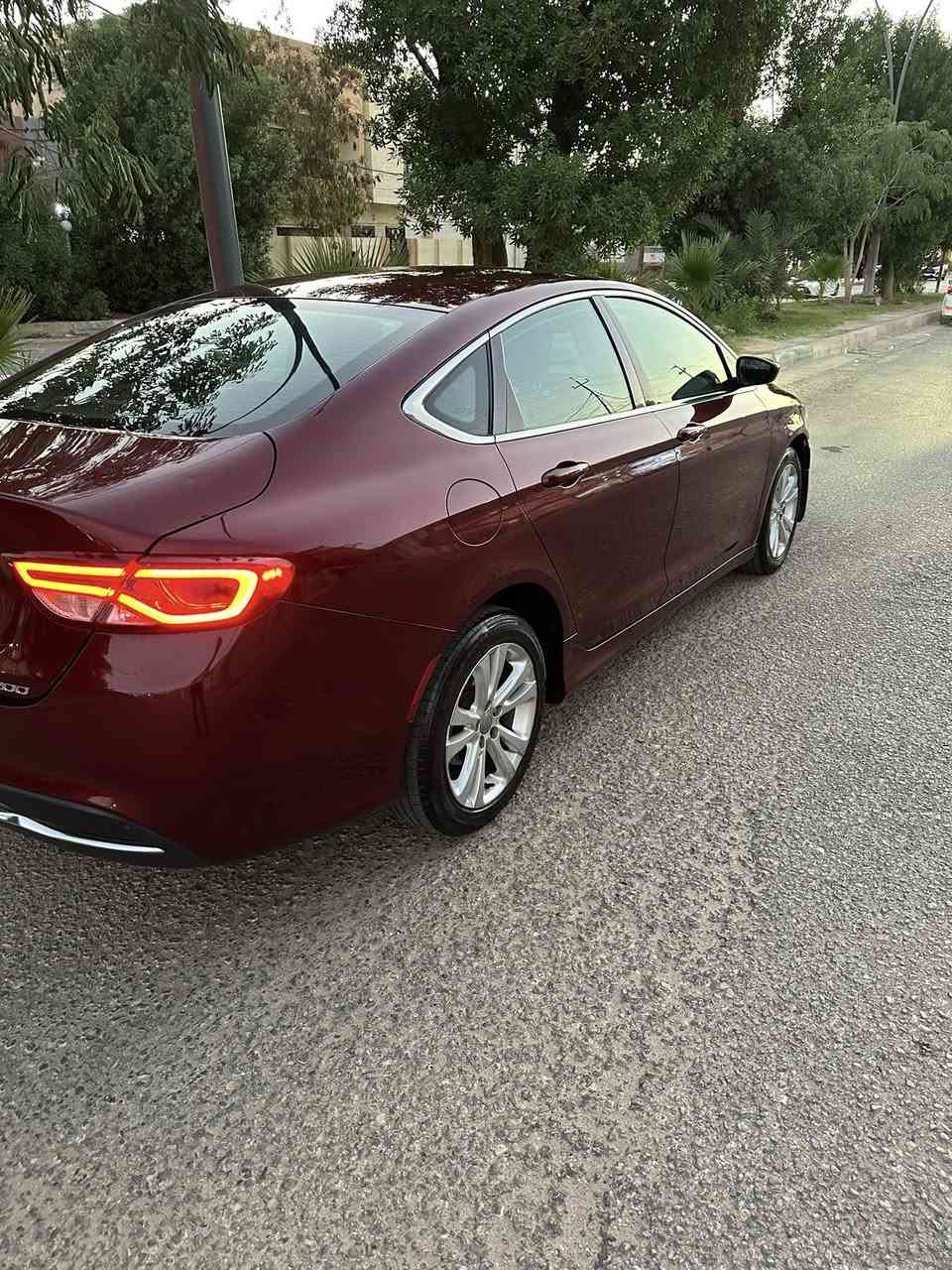 السلام عليكم
للبيع . كرايسلر c200 

*موديل 2015

*محرك 2.4   4سلندر

*بصمة باب "

*بصمة صندوق

*كير ماوس 

*كير9نمر

*كروز سرعه 

*تحكم ستيرن 

*اوامر صوتيه

APS مانع انزلاق *

*تراكشن كونترول 

*هاند بيرك بصمه (P) 

*لايت وبكلايت LED

*لايت زنون
شاشه

*كامره خلفيه دواره 

*تبريد بعز الصيف ثلج 🥶

*ويل كب 17 البلادي مالها 

*جام اوتو 

*تايرات جديده شادهم
صدره جديد مناقصه اي شي 
*مكينه جديده هيه و الكير

*برمجة حماوه 95وتنزل 85

*عليها برمجة رون سيفتي حمايه

*حادثها بنيد و خشم الجاملغ
*وبيها ملاحظات خفيفه يحتاجله 
دعاميه إماميه وصبغ بنيد فقط

*رقم بغداد تحويل ثاني يوم بسمي

  الشراي يتصل

*مكاني كربلاء
*رقم ***********

"
