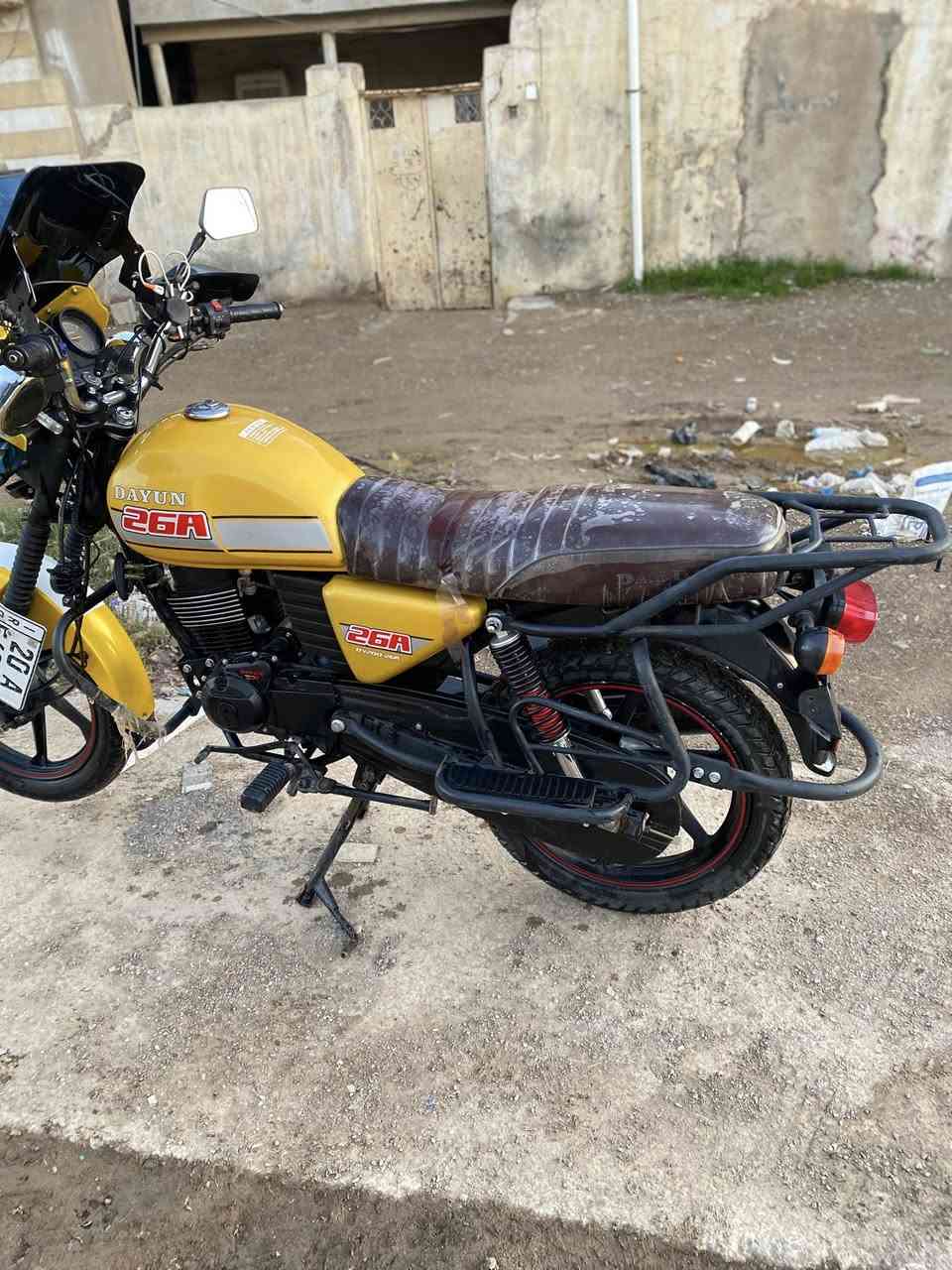 دراجة دايون 2023 كفاله عامه بسمي رقم ديالى محرك مكفول من كلشي سعر2400 ولشراي بيخير ويدلل مكاني ديالى الخالص (لخاص مغلق)***********
***********
