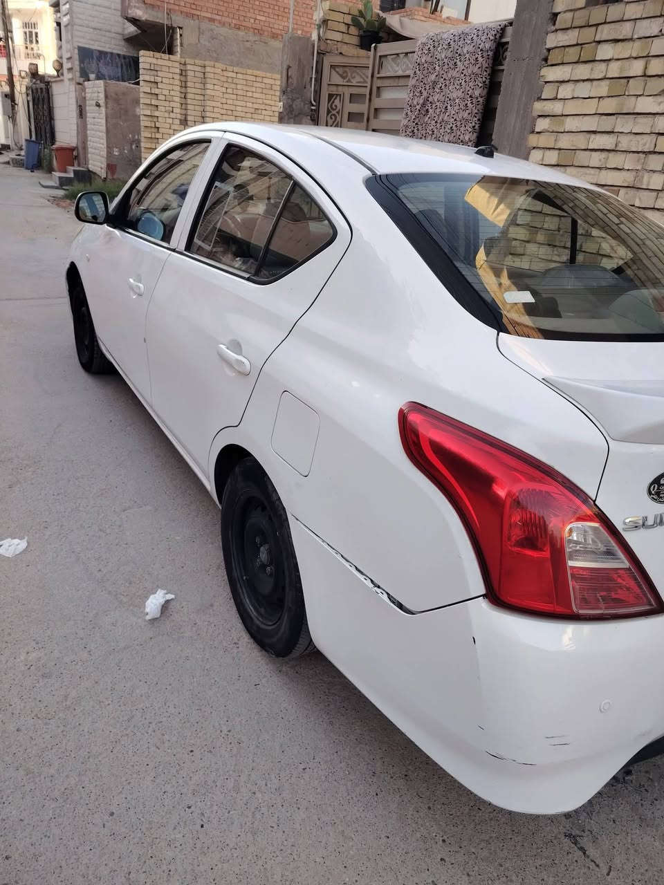السلام عليكم
نيسان سني هندي
موديل 2019
رقم بغداد
ماشيه سيارة150 كيلو متر 
سنويه ساقطة
سعره 100$ شده
بيه مجال
حادث سيارة موجود بل سونار
رقم ***********
