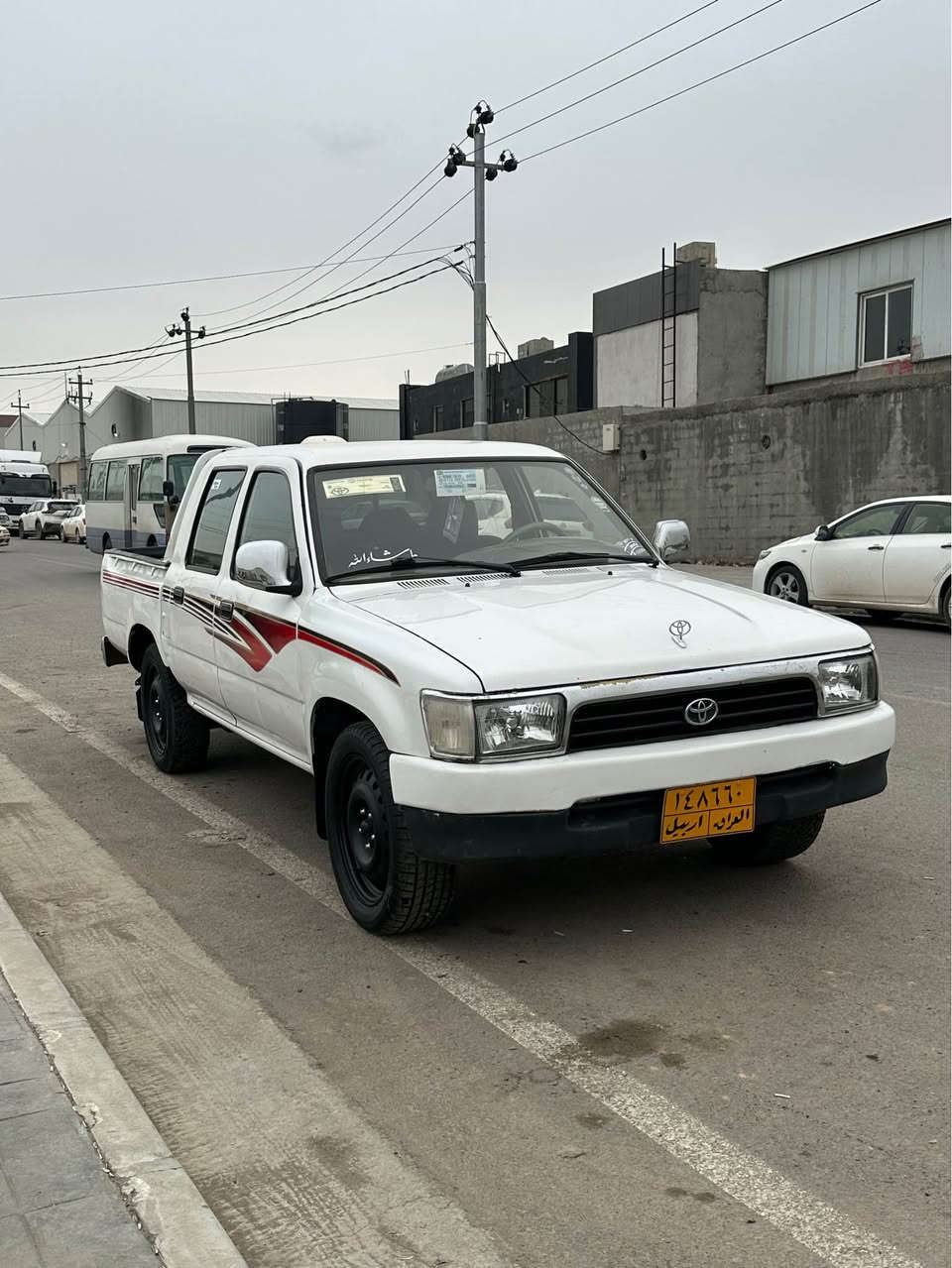 بيكاب موديل ٢٠٠٤  جام كارةبايي تةبريد توندو تولة جايزة جوار تايةي نويية لةسةرة گير و مةكينة اكسل شانسي توند و تولي بةشةرت  (٥)وةرةقةي غرامة لةسةرة دواي محمةلة بوت دةگةرينمةوة  دوو پارجةي سبوغة بي ليدران سحري ٤٥ و مةجال لة هةوليرم *********** أربيل, العراق
