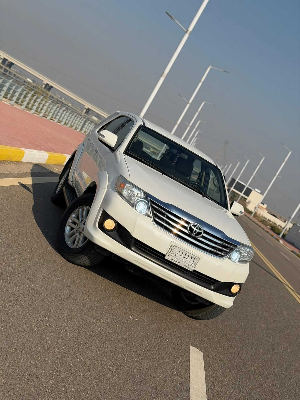 السلام عليكم للبيع تويوتا فورچنر موديل 2014 رقم بغداد مشروع وطني باسمي شرط التحويل 
سنويه مدفوعه لحد سنه 2026
مواصفات SR5
سبعة راكب
ثلات قطع تبريد
محرك 4 سلندر 2700vvt
حساسات خلفية
تحكم مراية كهرباء.
بيها منظومه لايت زنون عالي ناصي
سيارة مكفوله كفاله عامه
ماشيه 225 الف
محرك گير شرط ما مفتوح
مكاني الانبار الرمادي 
سعر سيارة 205  وبي مجال  أي استفسار إتصال ع رقم***********
